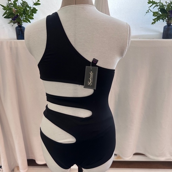 FREDERICK'S OF HOLLYWOOD AIRLIE CUT OUT ONE PIECE BATHING SUIT - NWT - Picture 6 of 9
